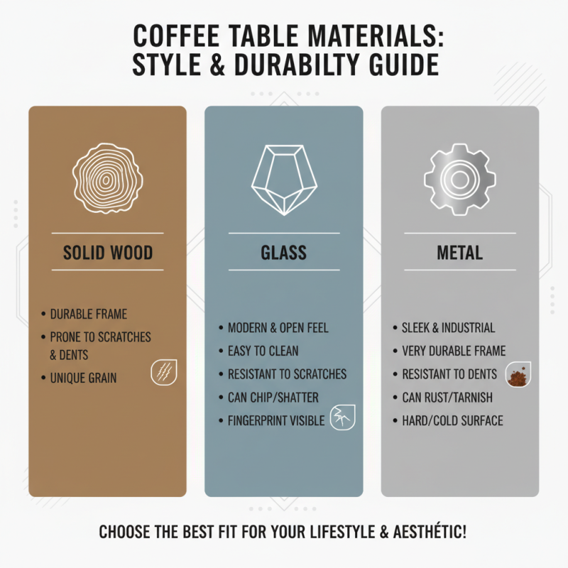 How to Choose the Perfect Coffee Table for Your Home