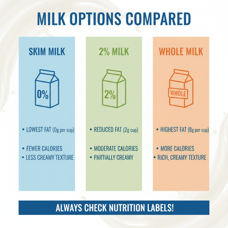 How to Read Skim Milk Nutrition Labels Effectively?
