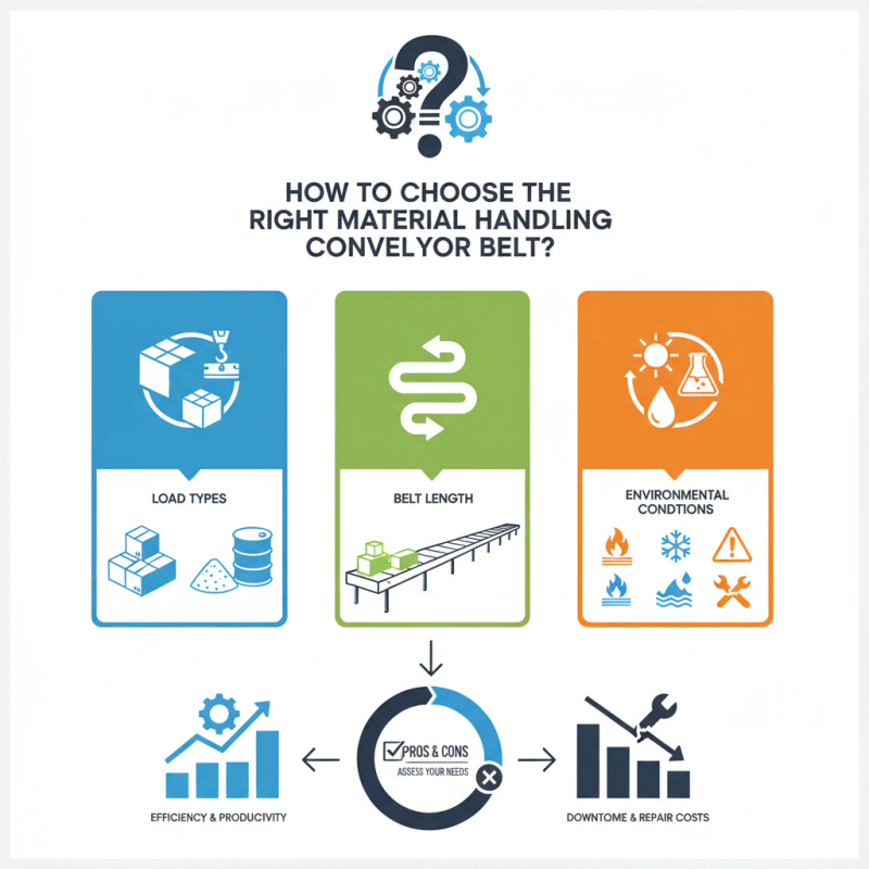 How to Choose the Right Material Handling Conveyor Belt?