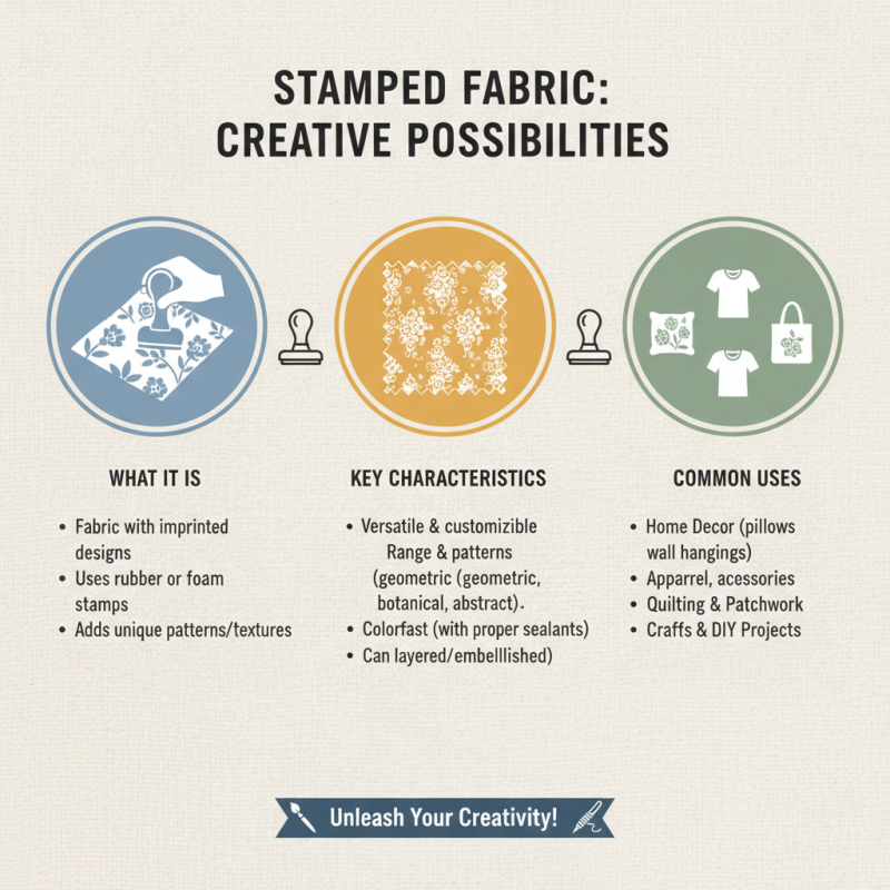 How to Choose the Best Stamped Fabric for Your Projects?
