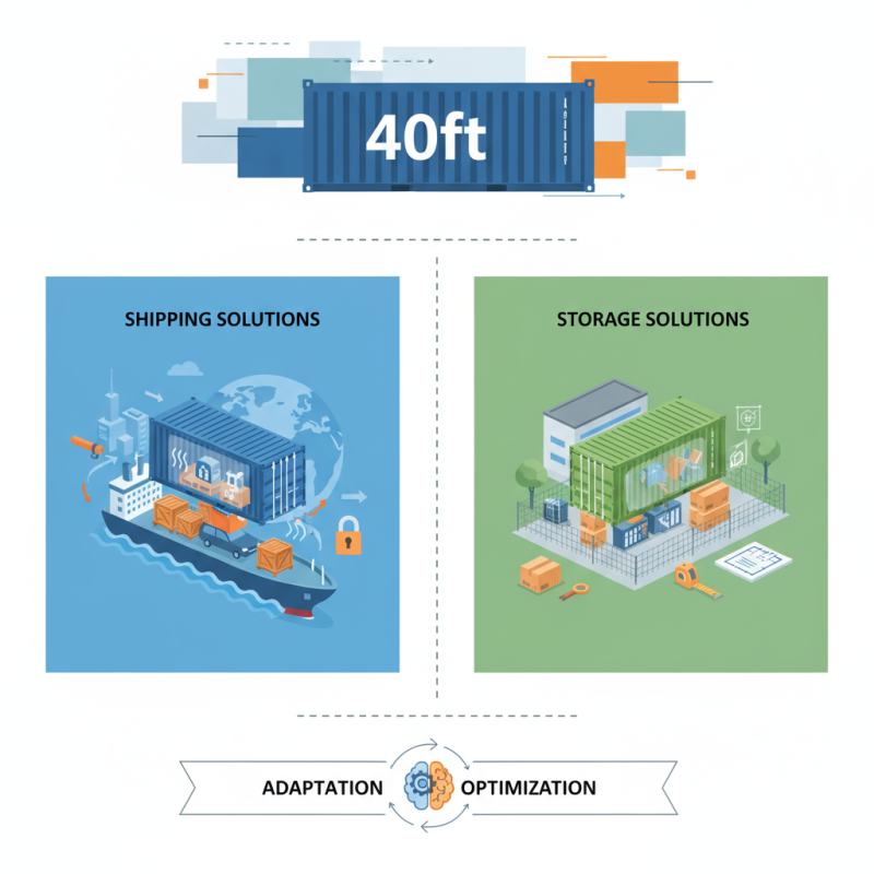 How to Use a 40 ft Container for Shipping and Storage Solutions?