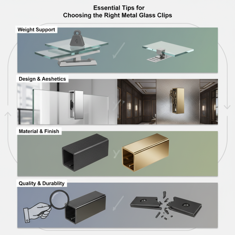 Essential Tips for Choosing the Right Metal Glass Clips?