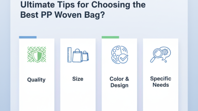 Ultimate Tips for Choosing the Best PP Woven Bag?