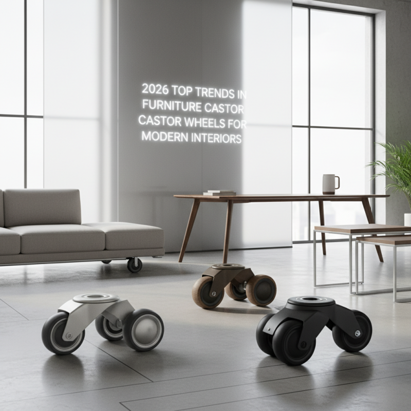 2026 Top Trends in Furniture Castor Wheels for Modern Interiors?