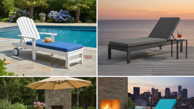 2026 How to Choose the Best Polywood Chaise Lounge for Your Outdoor Space?