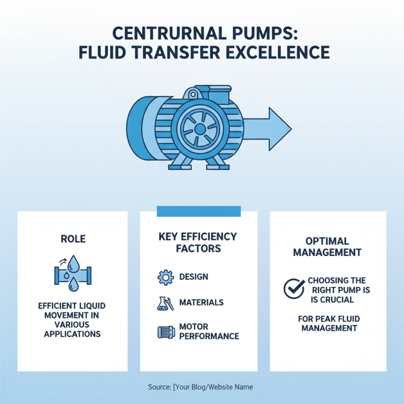 Top 10 Best Centrifugal Pumps for Efficient Fluid Transfer?