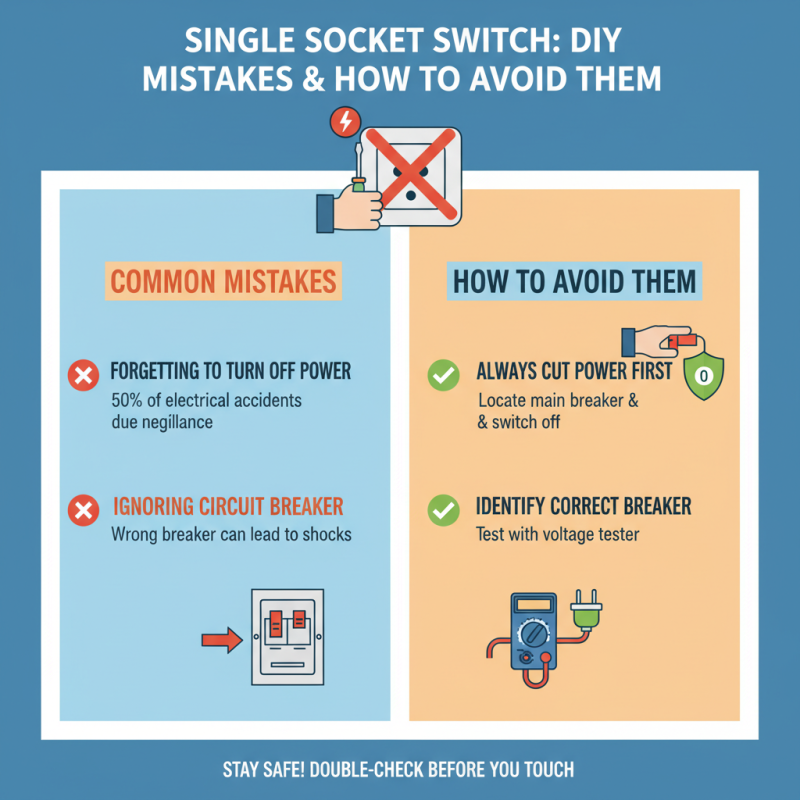 How to Install a Single Socket Switch for Your Home Upgrade?