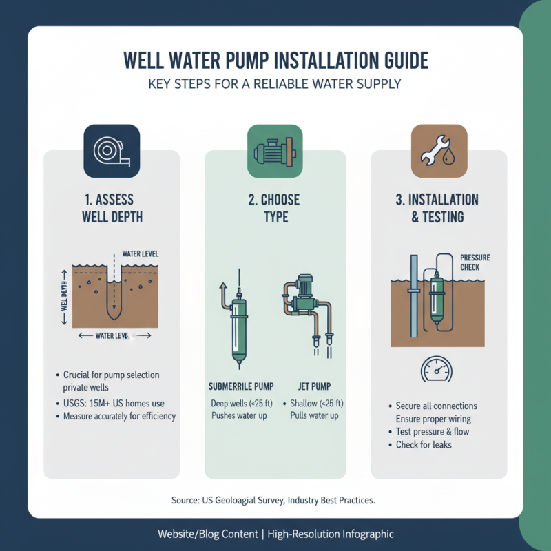 What is a well water pump and how does it work?