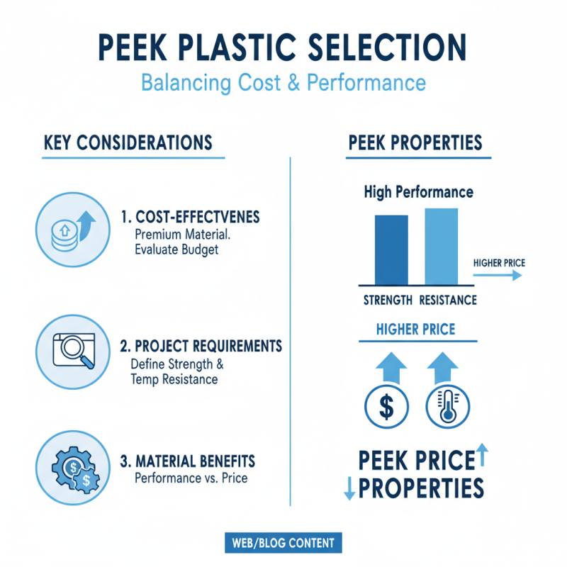 How to Choose the Right Peek Plastic for Your Project Needs?