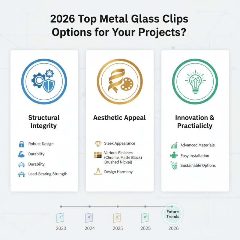 2026 Top Metal Glass Clips Options for Your Projects?