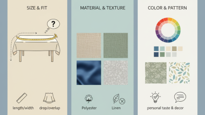 What is a Rectangle Tablecloth and How to Choose One?