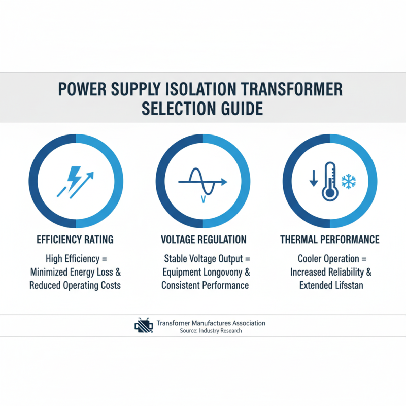 How to Choose the Right Power Supply Isolation Transformer for Your Needs?
