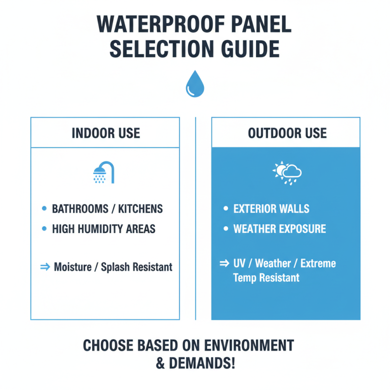 How to Choose the Best Waterproof Panels for Your Project?