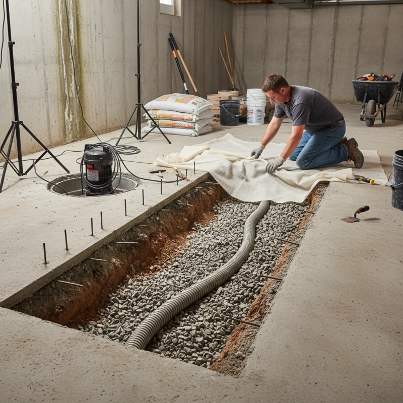 How to Install a Basement Drainage System for Effective Water Management?