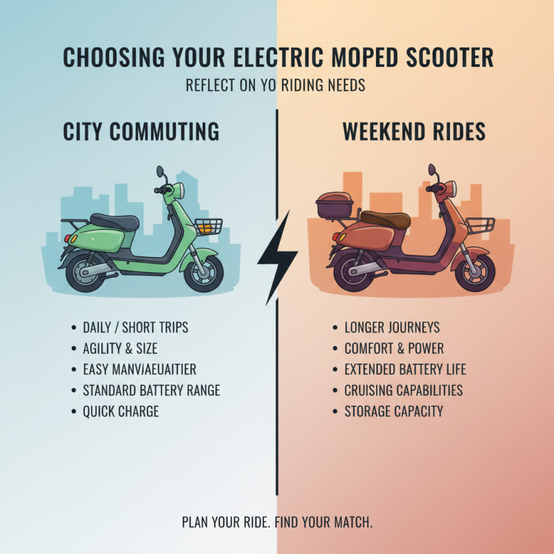 How to Choose the Best Electric Moped Scooter for You?