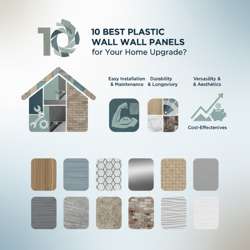 10 Best Plastic Wall Panels for Your Home Upgrade?