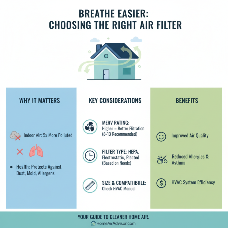 2026 How to Choose the Best Air Filter for Your Home?