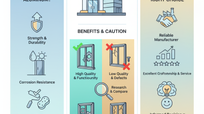 Why Choose an Aluminum Door Window Manufacturer in Philippines?
