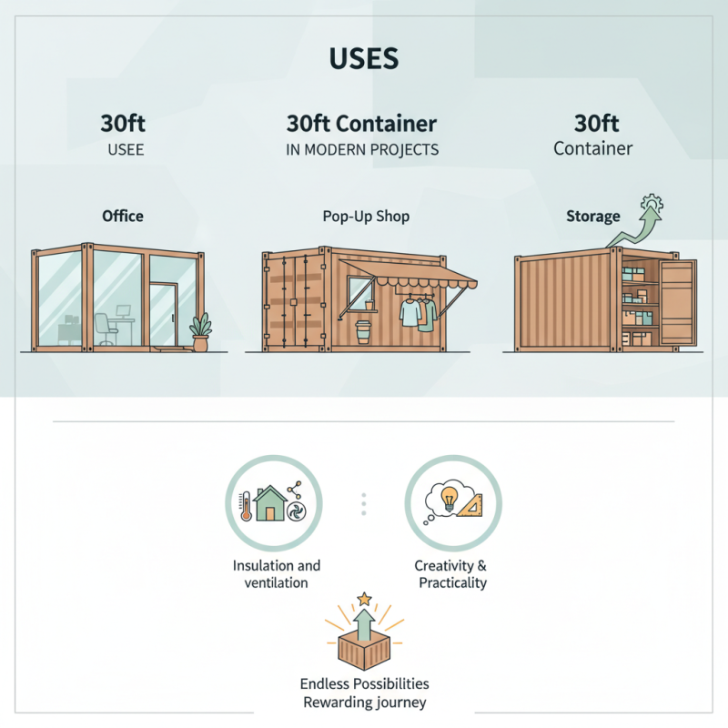 Top Uses for 30ft Shipping Container in Modern Projects?