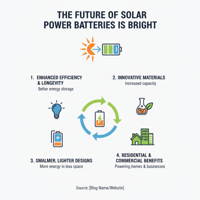2026 Top Solar Power Battery Trends and Innovations to Watch?