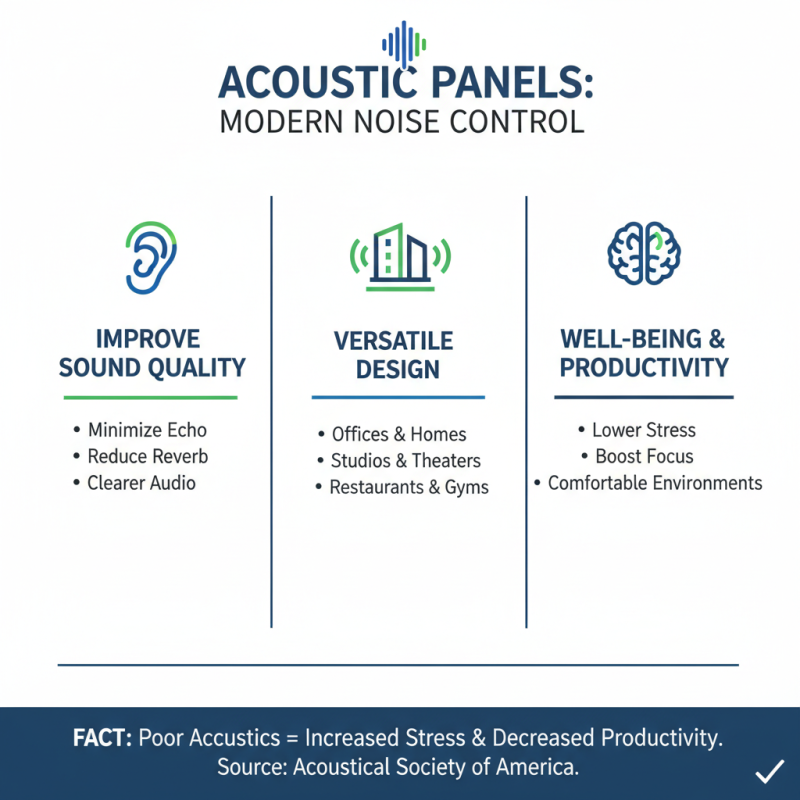 Why Choose Interior Acoustic Panels for Sound Control?