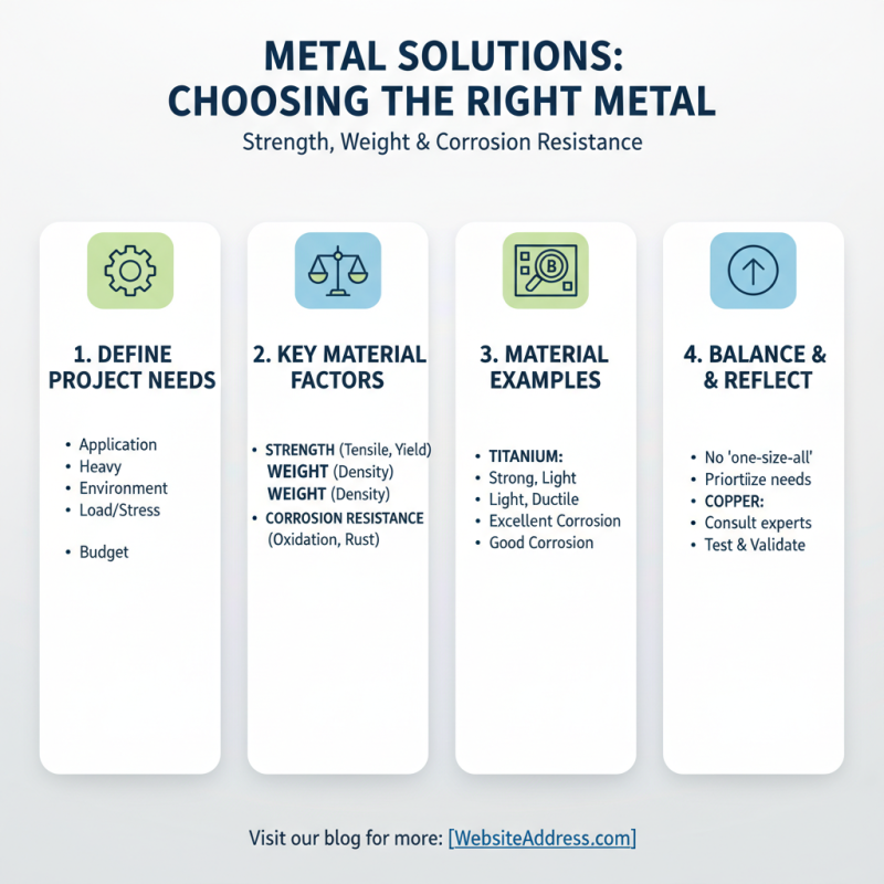 How to Choose the Best Metal Solutions for Your Project?