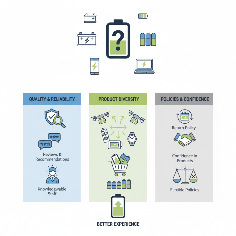 How to Choose the Right Battery Store for Your Needs?