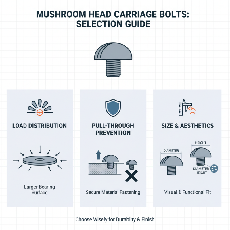 How to Choose Mushroom Head Carriage Bolts for Your Projects?