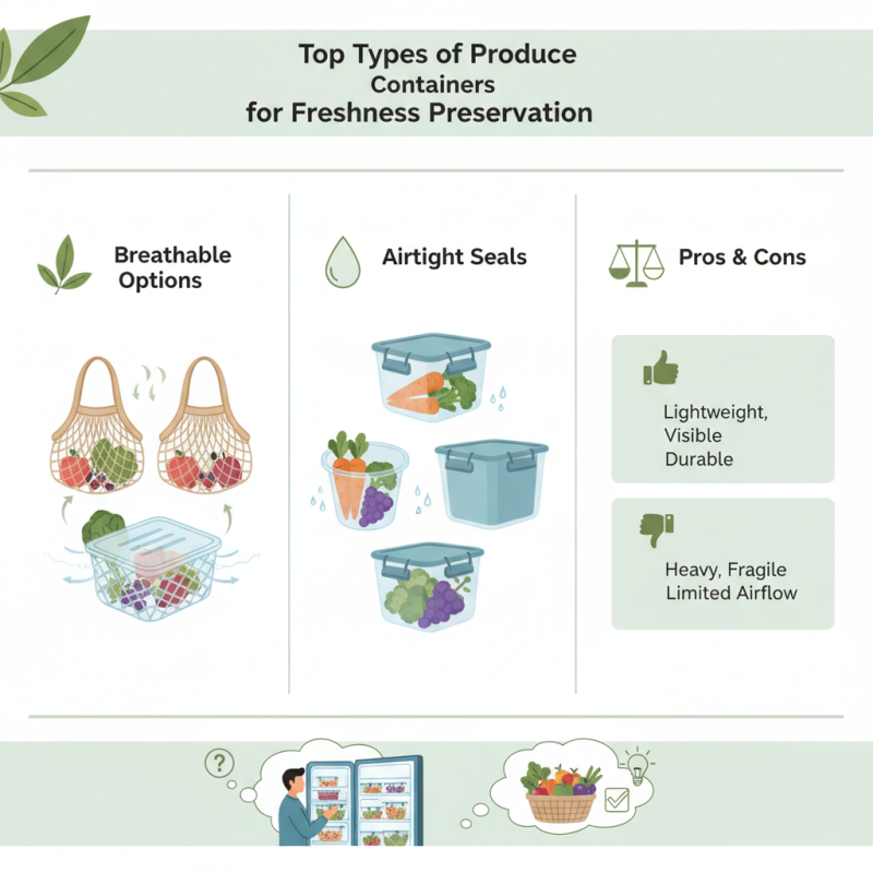 Top Types of Produce Containers for Freshness Preservation?