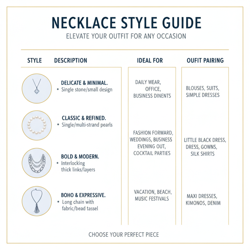 How to Choose Elegant Style Necklaces for Any Occasion?