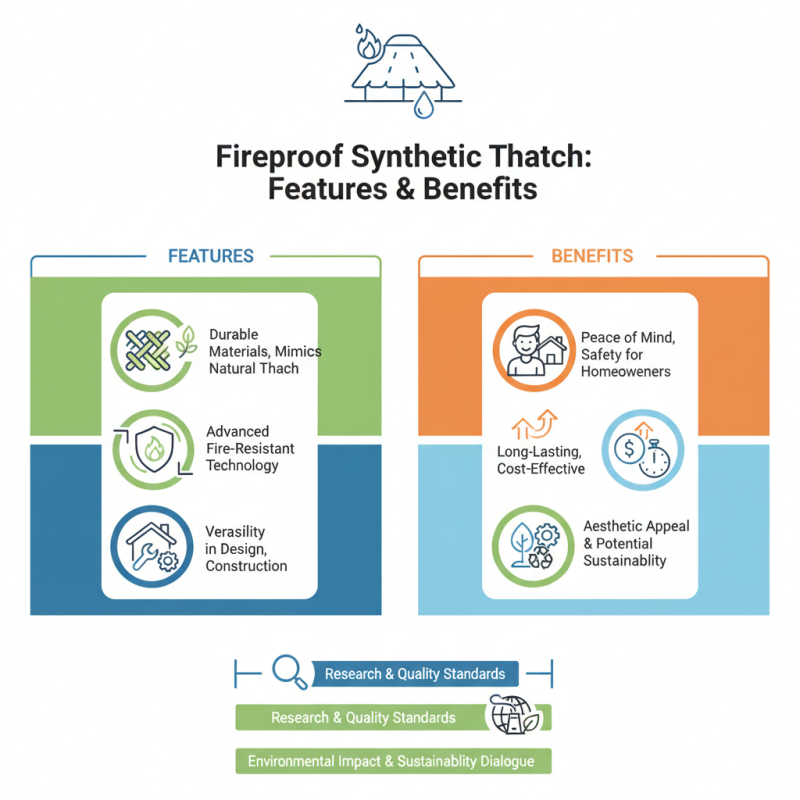 2026 Best Fireproof Synthetic Thatch Features and Benefits?