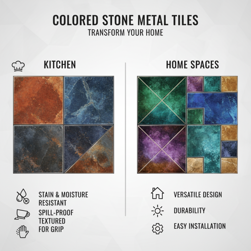 Best Colored Stone Metal Tiles for Stunning Home Decor?