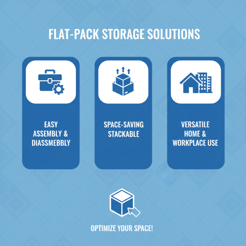 How to Use Flat Pack Containers for Efficient Storage Solutions?