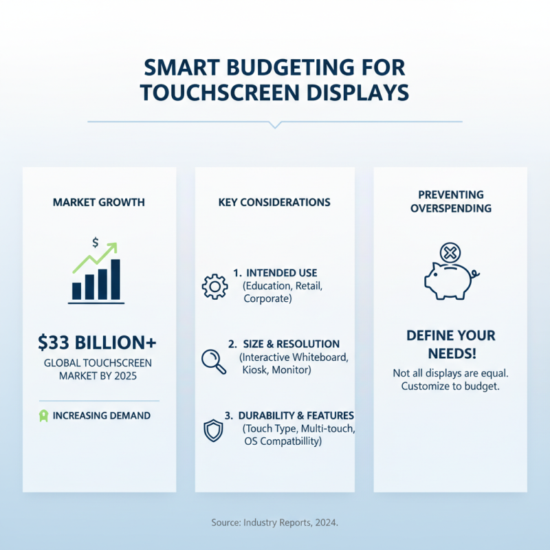 How to Choose the Right Touch Screen Display for Your Needs?