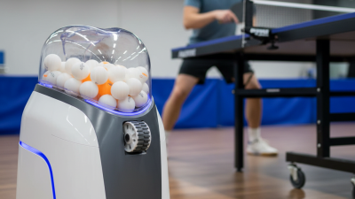 Top 10 Portable Table Tennis Ball Machines for Every Player?