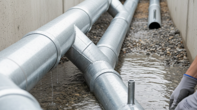 2026 Best Galvanized Drain Pipe Options for Efficient Water Management?