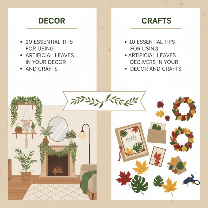 10 Essential Tips for Using Artificial Leaves in Your Decor and Crafts?