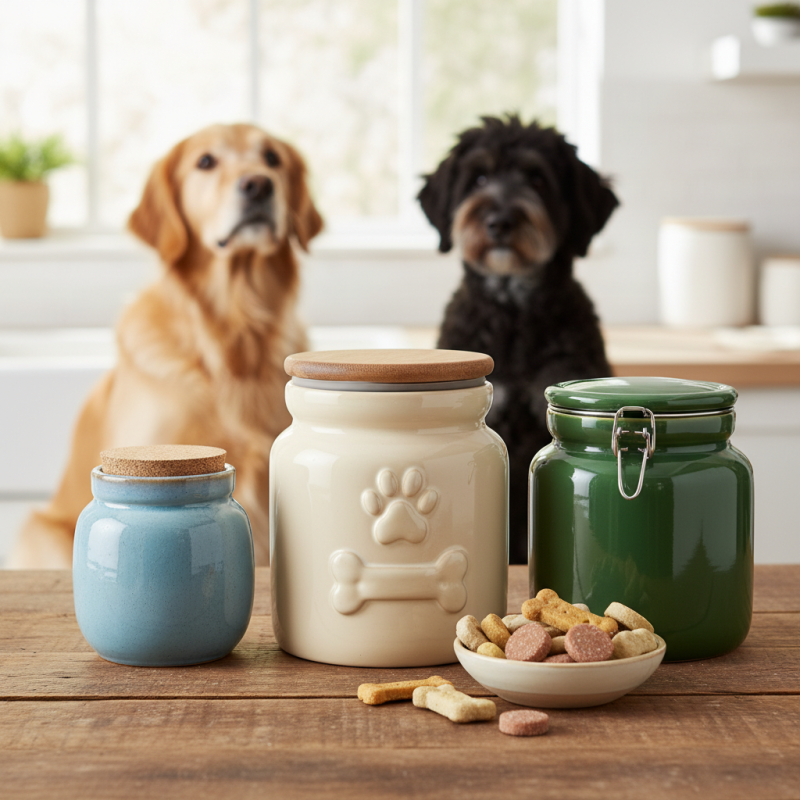 Top Ceramic Dog Treat Jars for Your Furry Friend's Treats and Storage?