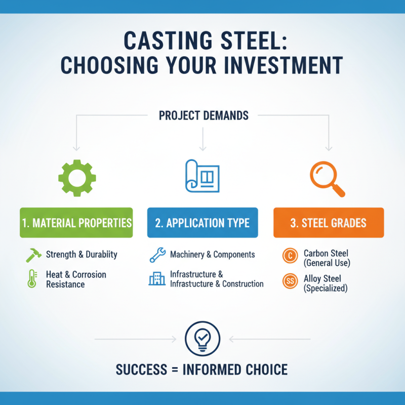 How to Choose the Right Investment Casting Steel for Your Project?