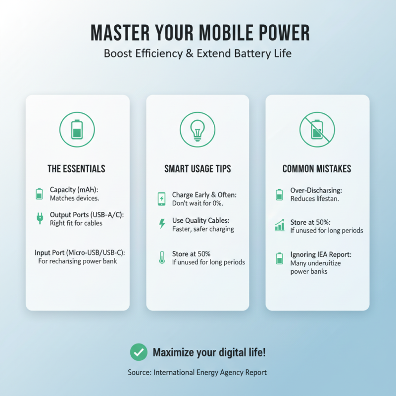 Best Mobile Power Bank Tips for Longer Battery Life?