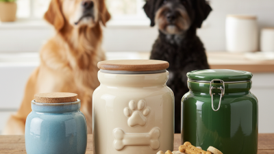Top Ceramic Dog Treat Jars for Your Furry Friend's Treats and Storage?