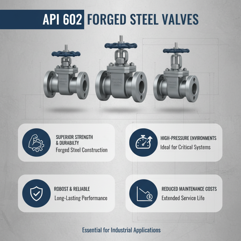 Top 10 Benefits of Using API 602 Forged Steel Valves for Industrial Applications