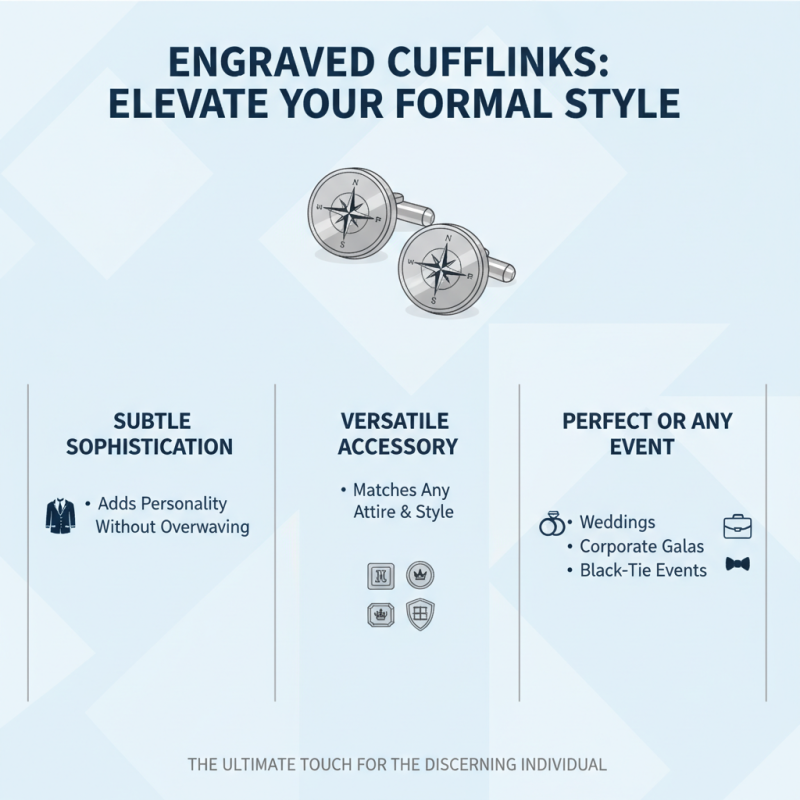 Why Choose Engraved Cufflinks for Your Formal Attire?