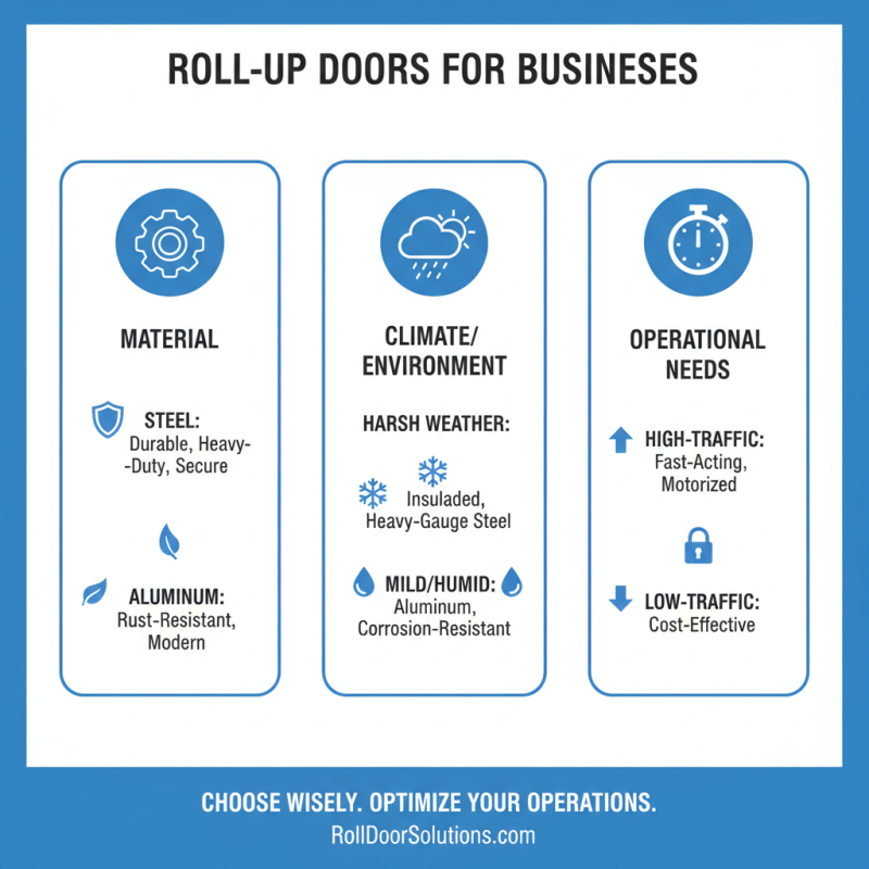 How to Choose the Best Roll Doors for Your Business Needs?