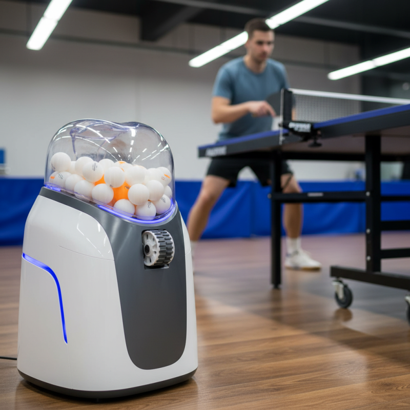 Top 10 Portable Table Tennis Ball Machines for Every Player?