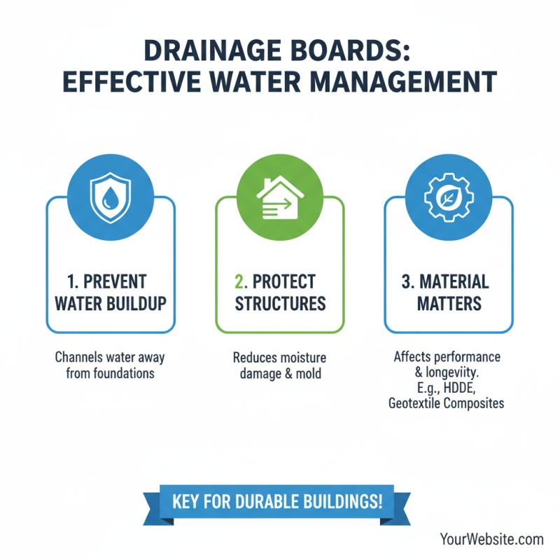 2026 Best Drainage Board Options for Effective Water Management?