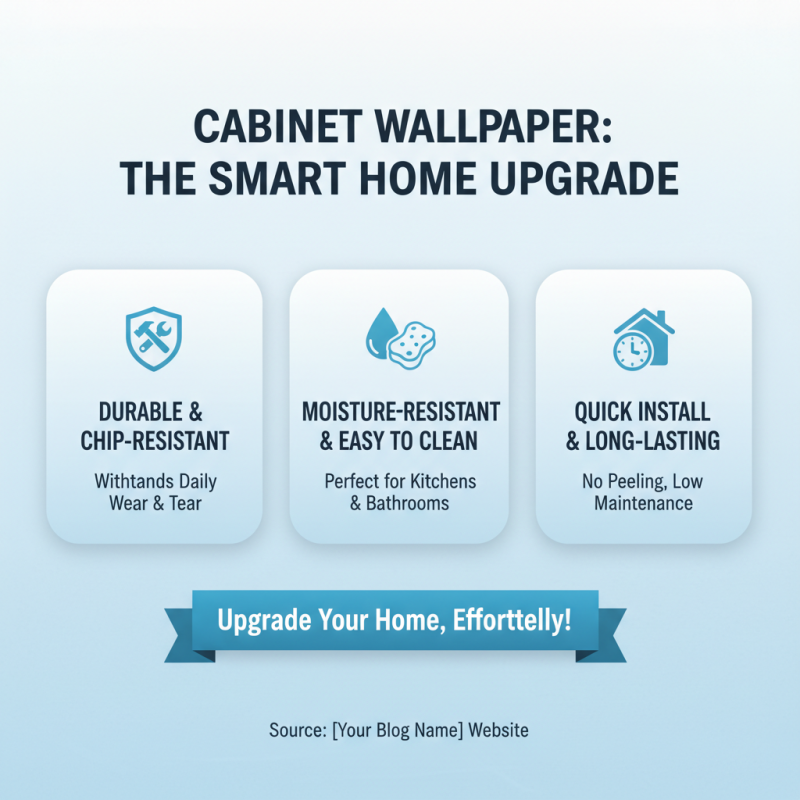 Why Choose Cabinet Wallpaper for Your Home Decor Needs?