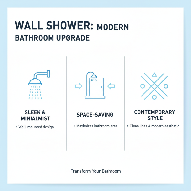 What is a Wall Shower and How Does It Enhance Your Bathroom Experience?