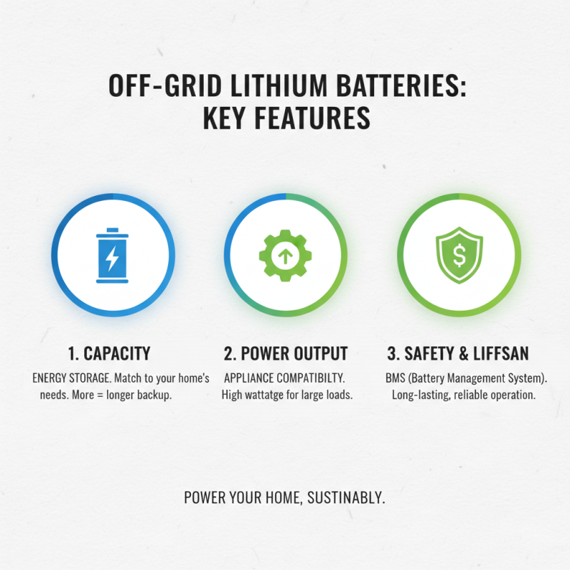 2026 Top Off Grid Lithium Battery Options for Your Home?