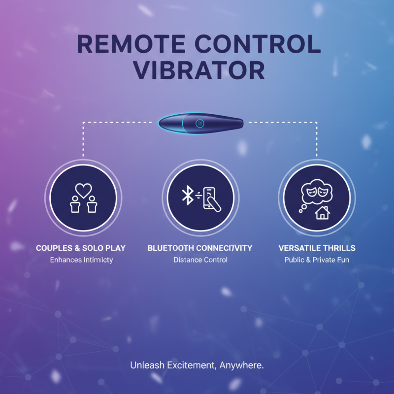 What is a Remote Control Vibrator and How Does It Work?